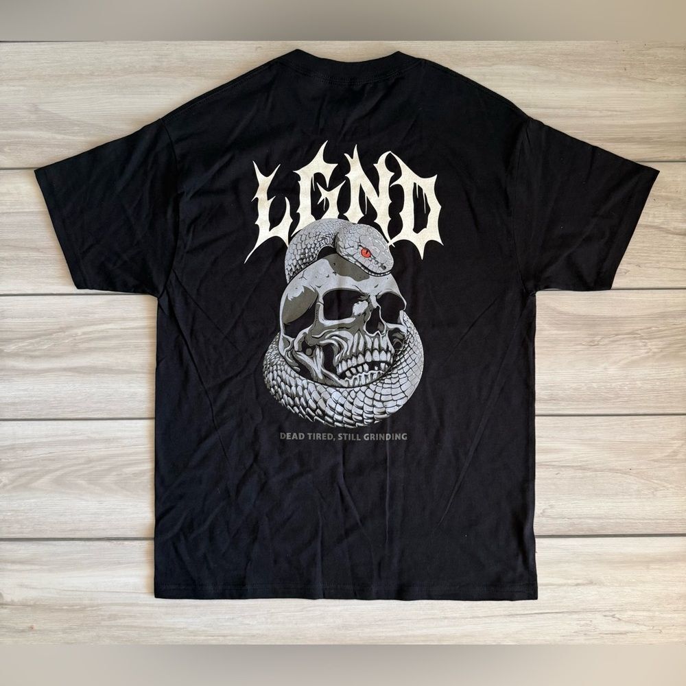 LGND Supply Co Dead Tired Still Grinding Tee Black Various sizes NWT